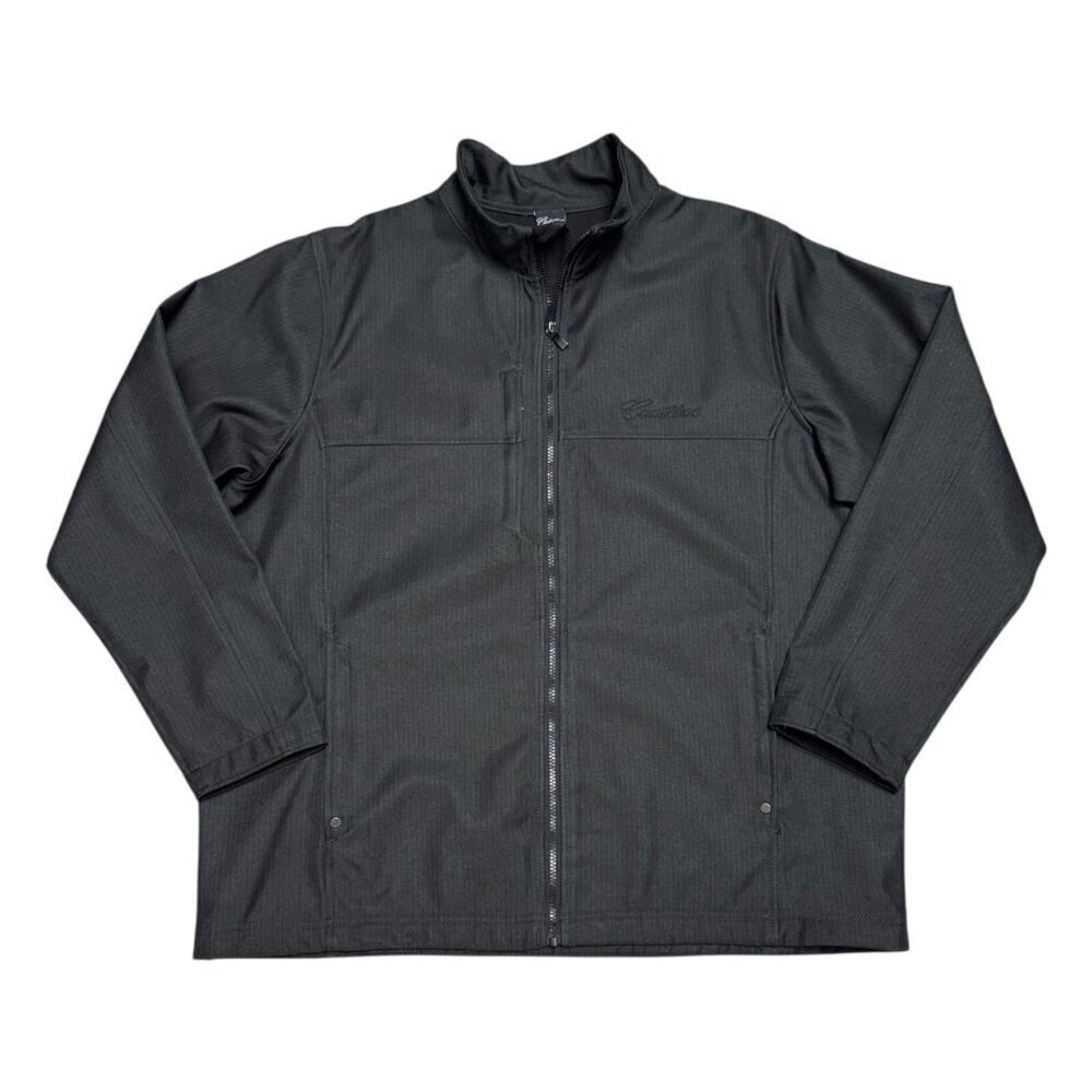 CADILLAC Waterproof Windbreaker Car Brand Bomber Shell Jacket Mens 2XL